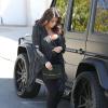 Kim Kardashian à West Hollywood, le 9 avril 2013.