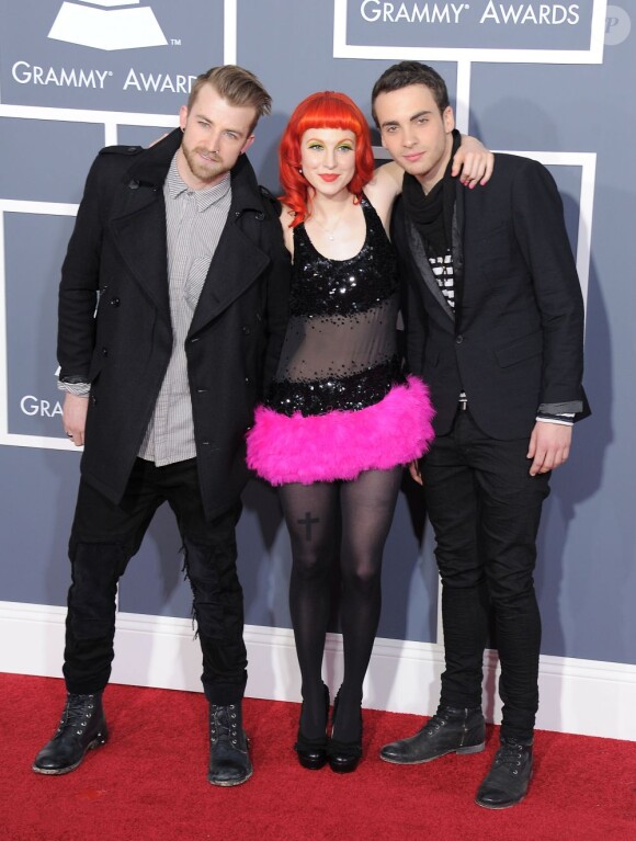 Paramore à Los Angeles, le 13 février 2011.