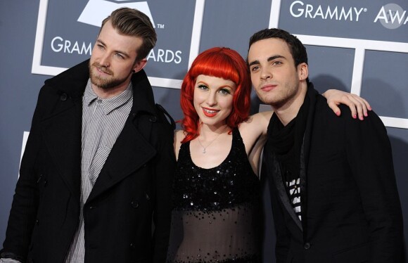 Paramore à Los Angeles, le 13 février 2011.