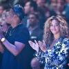 Jay-Z et Beyoncé au NBA All-Star Game au Toyota Center à Houston, au Texas, le 17 février 2013.