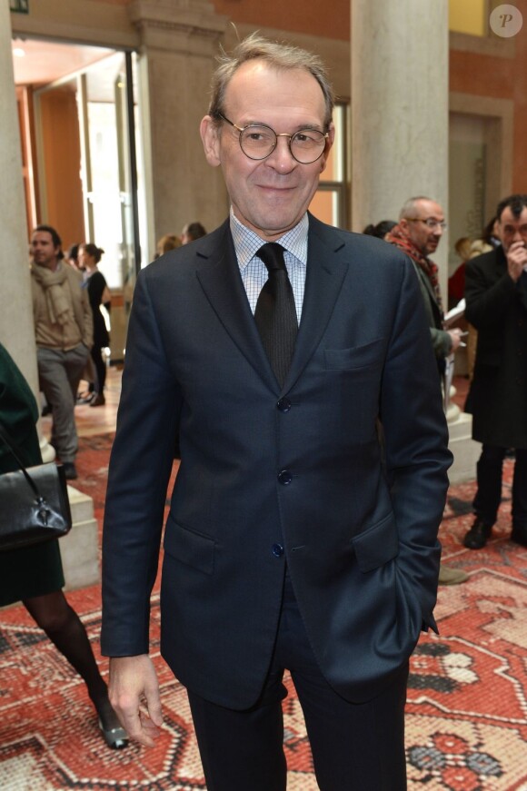 Jean-Jacques Aillagon - Vernissage de l'exposition Rudolf Stingel au Palais Grassi à Venise, le 7 avril 2013.