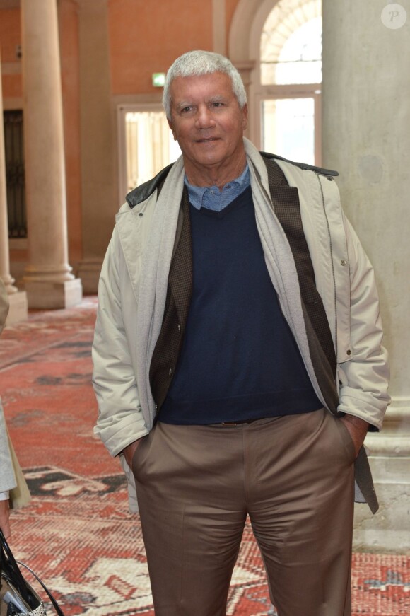Larry Gagosian - Vernissage de l'exposition Rudolf Stingel au Palais Grassi à Venise, le 7 avril 2013.