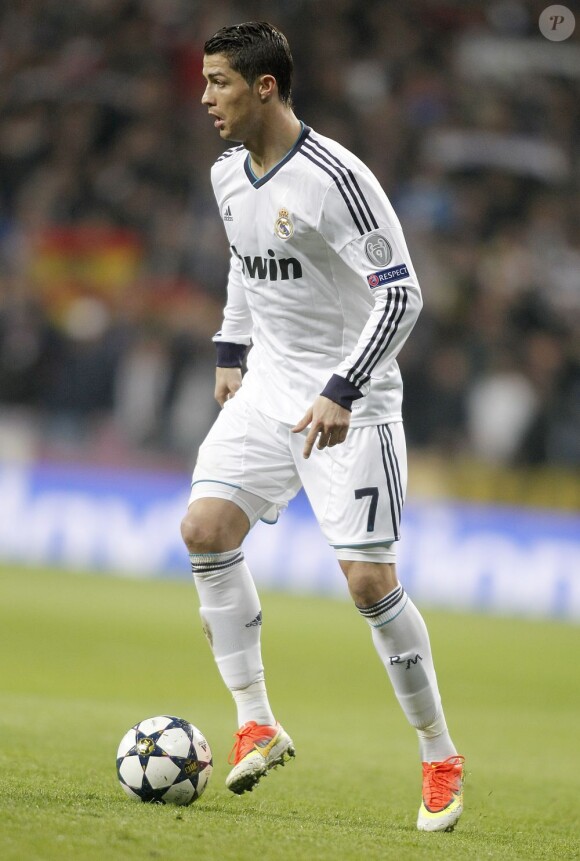 Cristiano Ronaldo lors du match Galatasaray - Real Madrid à la Turk Telekom Arena. Istanbul, le 9 avril 2013.