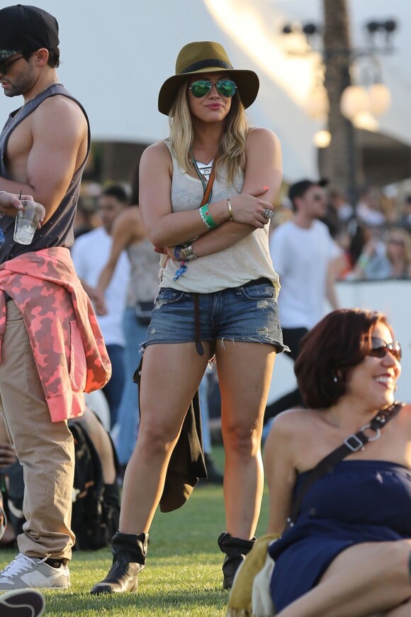 Hilary Duff au festival de Coachella 2013.