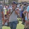 Kellan Lutz au festival de Coachella 2013.