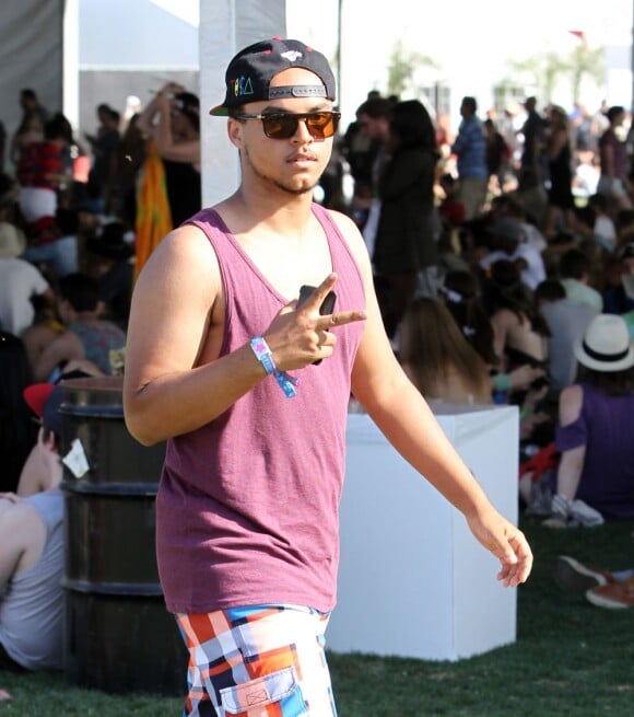 Connor Cruise au festival de Coachella 2013.