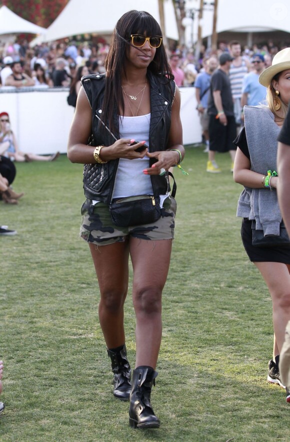 Kelly Rowland au 2e jour du Festival de musique de Coachella à Indio le 13 avril 2013.