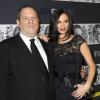 Harvey Weinstein et Georgina Chapman lors d'une soirée en l'honneur de Quentin Tarantino, à New York le 3 décembre 2012