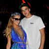 Paris Hilton et son petit ami River Viiperi au Festival de musique de Coachella à Indio en Californie, le 13 avril 2013.