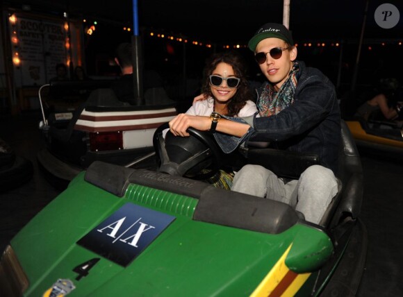Vanessa Hudgens et son petit ami Austin Butler au Festival de musique de Coachella, le 13 avril 2013.
