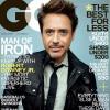 Couverture du GQ Magazine avec Robert Downey Jr. en couverture.
