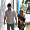 Fergie et Josh Duhamel dans les rues de West Hollywood, le 16 avril 2013.
