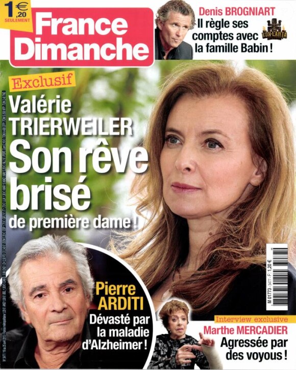Magazine France Dimanche du 19 au 25 avril 2013.