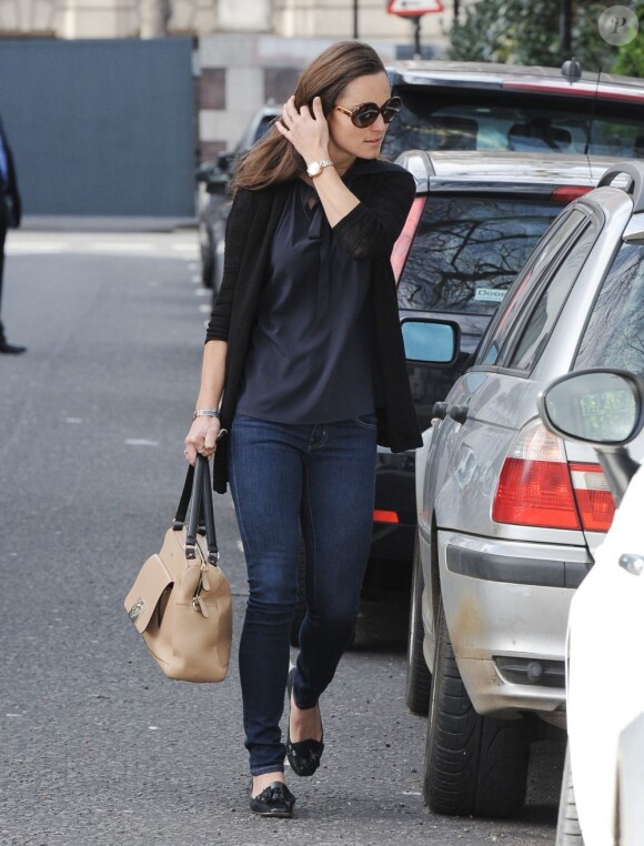 Pippa Middleton à Londres le 15 avril 2013.