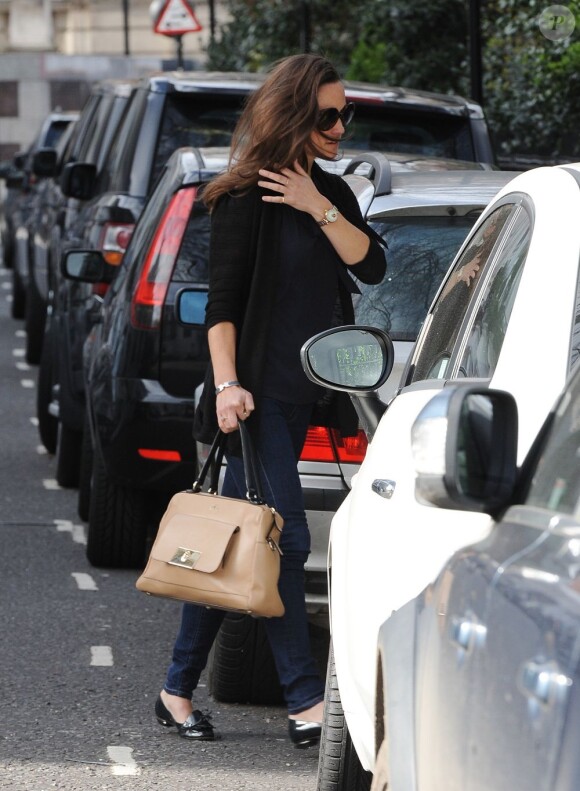 Pippa Middleton à Londres le 15 avril 2013.