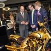Le prince Albert II de Monaco visitait le 18 avril 2013 le 10e salon Top Marques au Forum Grimaldi.