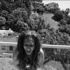 Mel B complètement nue, vendredi 19 avril 2013, sur le balcon de sa villa de Los Angeles.