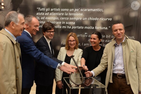 Nicoletta Mantovani, veuve de Luciano Pavarotti et qui veille à sa mémoire, inaugurait le 22 avril 2013 à Verone l'exposition Amo Pavarotti consacrée au regretté ténor, qui se tient au Palazzo Forti jusqu'en septembre.