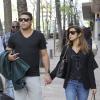 Ronaldo et sa mystérieuse brune, main dans la main dans les rues de Madrid le 24 avril 2013