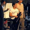 Zac Efron musclé sur le tournage du film Townies à Los Angeles, le 26 avril 2013.