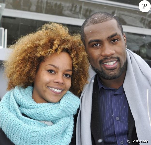 Teddy Riner Avec Ma Cherie Je Suis Un Gros Bebe Purepeople