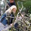 Exclusif - Kate Winslet sur le tournage du film "A Little Chaos" réalisé par Alan Rickman dans les environs de Londres, le 16 avril 2013