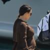 Kim Kardashian profite de petites vacances avec sa famille sur un yacht en Grèce. Le 27 avril 2013.