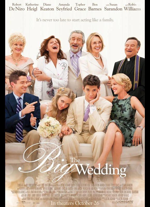 Affiche du film The Big Wedding.