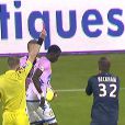Résumé du match entre Evian Thonon Gaillard et le Paris Saint-Germain le 28 avril 2013, match conclu sur le score de 1-0 pour le PSG et où David Beckham a vu rouge
