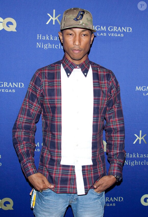 Pharrell Williams à la soirée Hakkasan à Las Vegas, le 27 avril 2013.