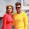Rita Ora et le créateur Henry Holland célèbrent l'ouverture de la boutique du British Designers' Collective dans le Bicester Village à Oxfordshire. Le 2 mai 2013.