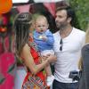 Le top brésilien Alessandra Ambrosio a fêté le premier anniversaire de son fils Noah entourée de sa famille, son fiancé et sa fille Anja. Le 5 mai 2013