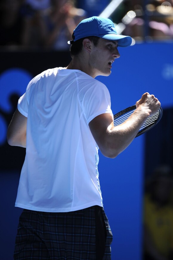 Bernard lors du second tour de l'Open d'Australie, le 17 janvier 2013 à Melbourne