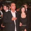 Richard Bohringer et Audrey Tautou lors de la clôture du Festival de Cannes 2001