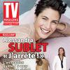 Alessandra Sublet en couverture de TV Mag