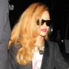 Rihanna, très en beauté pour une soirée entre amis, profite de ses vacances. New York, le 9 mai 2013.