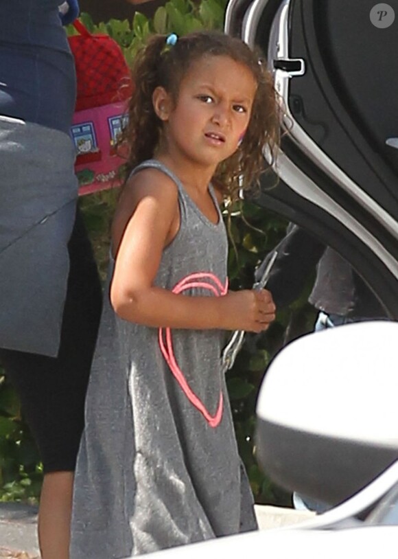 Nahla à la sortie de l'école à Los Angeles, le 10 mai 2013.