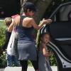 Halle Berry ramène sa fille Nahla de l'école à Los Angeles, le 10 mai 2013.