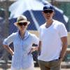 Reese Witherspoon et son mari Jim Toth assistent au match de foot du fils de Reese, Deacon, à Los Angeles, le 11 mai 2013.