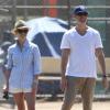 Reese Witherspoon et son mari Jim Toth en mode foot à Los Angeles, le 11 mai 2013.