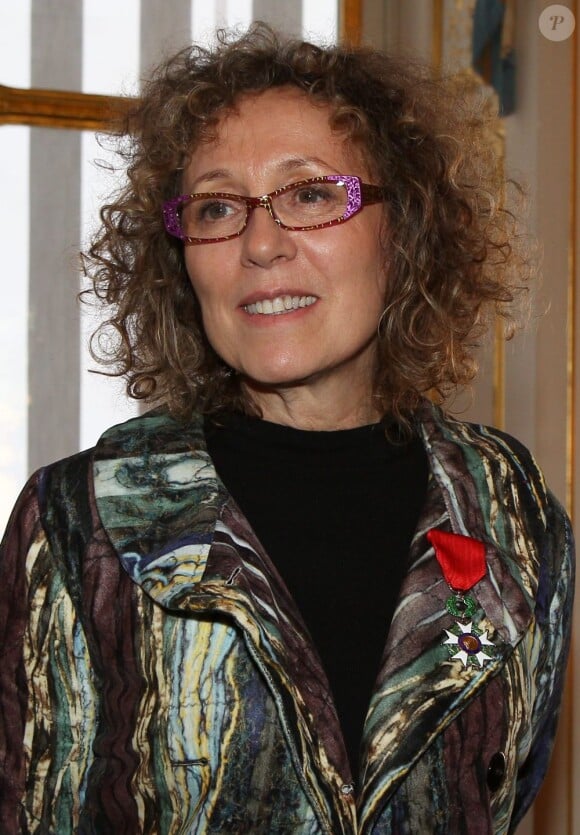 Mireille Dumas à Paris, le 12 décembre 2011.