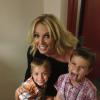 Britney Spears et ses fils Sean Preston et Jayden James, le dimanche 12 mai 2013, jour de la fête des mères.