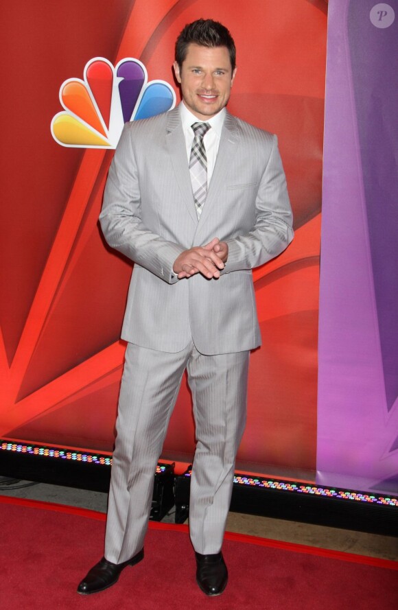 Nick Lachey à la soirée NBC Upfront à New York, le 13 mai 2013.