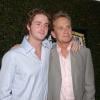Michael Douglas et son fils Cameron à Los Angeles le 14 juillet 2005