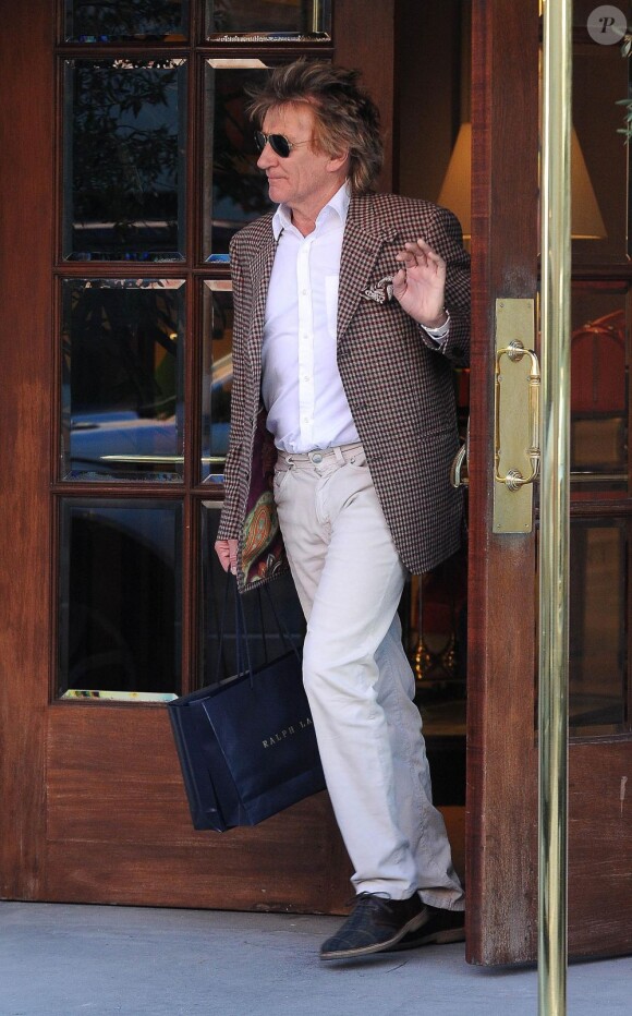 Rod Stewart à Beverly Hills, le 20 février 2013.