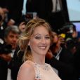 Ludivine Sagnier lors de la montée des marches pour l'ouverture du Festival de Cannes et la projection du film Gatsby le Magnifique le 15 mai 2013