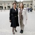 Eva Grimaldi Swartz et Helen Benno lors de la publication des bans du mariage de la princesse Madeleine de Suède et Chris O'Neill le 19 mai 2013