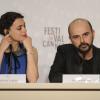Bérénice Bejo et Ali Mosaffa lors de la conférence de presse du film "Le Passé" au 66e Festival International du Film de Cannes le 17 mai 2013