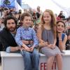 Jeanne Jestin, Bérénice Bejo, Tahar Rahim et Elyes Aguis au photocall du film "Le Passé" lors du 66e Festival International du Film de Cannes le 17 mai 2013