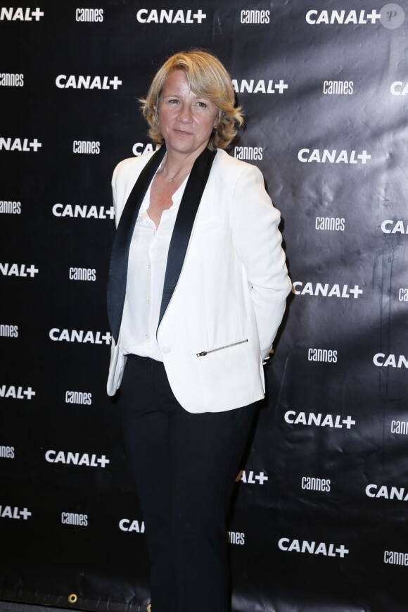 Ariane Massenet présente à la soirée Canal + à Mougins pour le 66e Festival de Cannes, le 17 mai 2013.